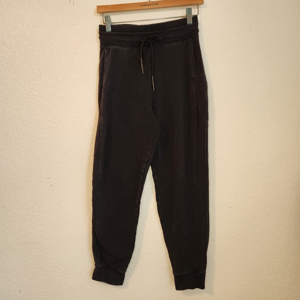 JoyLab Women's French Terry Acid‎ Wash Jogger Pants, Size XS